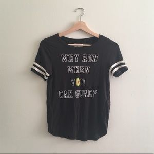 Hollister “Why Run When You Can Guac?” Tee